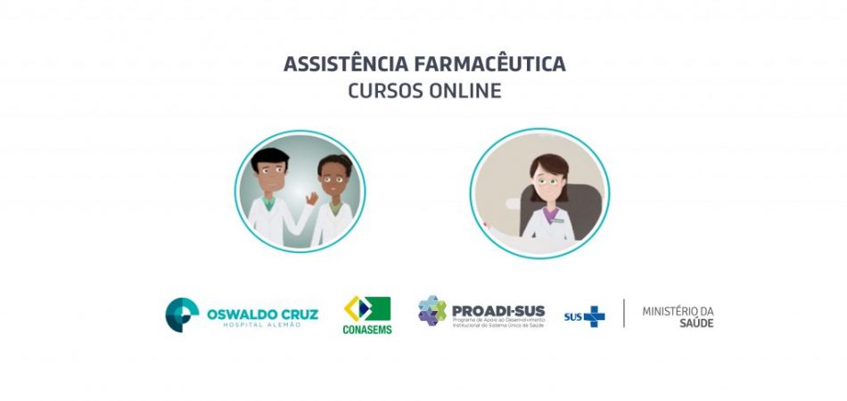 Assistência Farmacêutica: Conasems e HAOC oferecem cursos online para todos os níveis