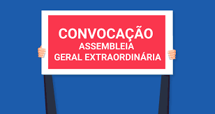 Convocação Assembleia Geral Extraordinária – 21/10/2021