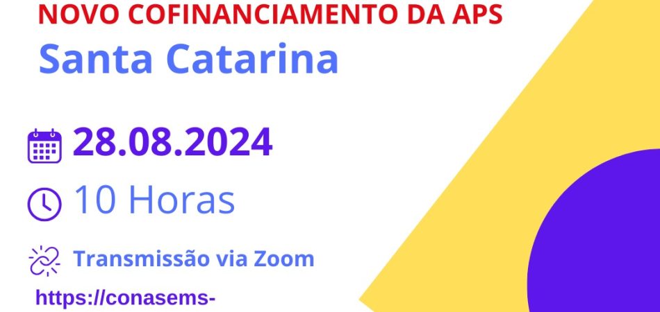 WEBINÁRIO DO NOVO COFINANCIAMENTO DA APS