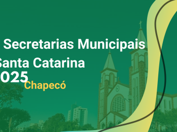 Lançado o 9º Congresso de Secretarias Municipais de Saúde de Santa Catarina!