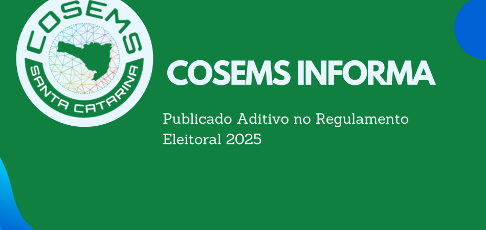 Publicado Aditivo no Regulamento Eleitoral 2025