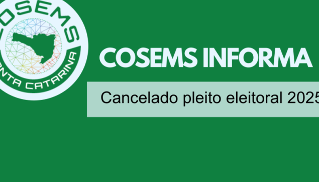 Comunicado oficial: cancelamento do pleito eleitoral 2025