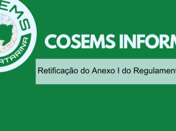 Retificação do Anexo I do Regulamento Eleitoral 2025