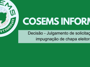 Decisão – julgamento de impugnação de chapa eleitoral